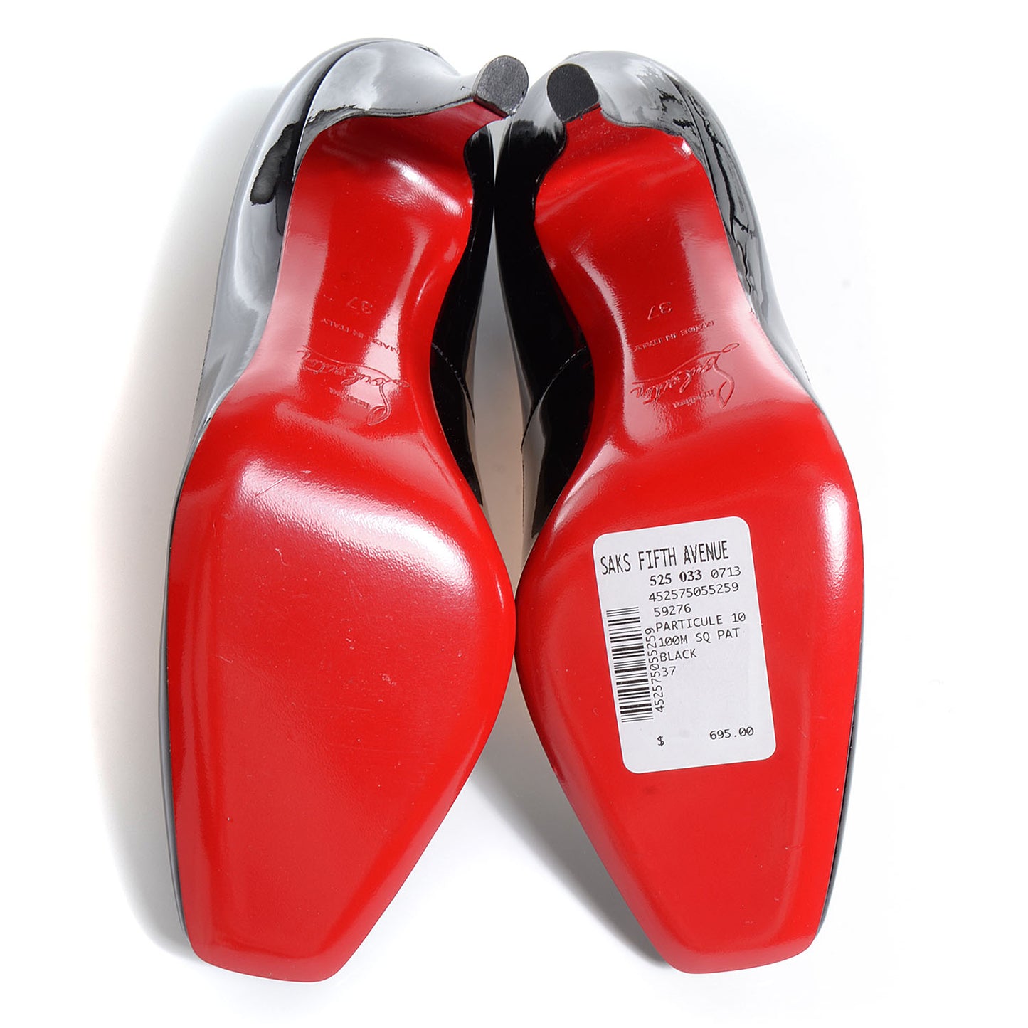 Patent Particule 100 Pumps 37 Black