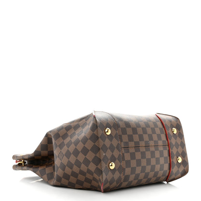 Louis Vuitton Damier Ebene Caissa Hobo Cherry 4 of 11
