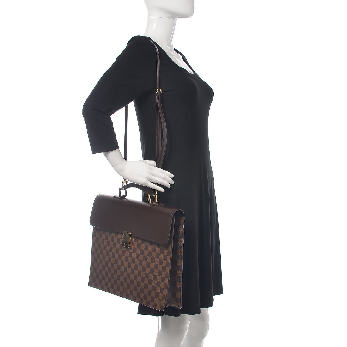 Damier Ebene Altona PM Briefcase