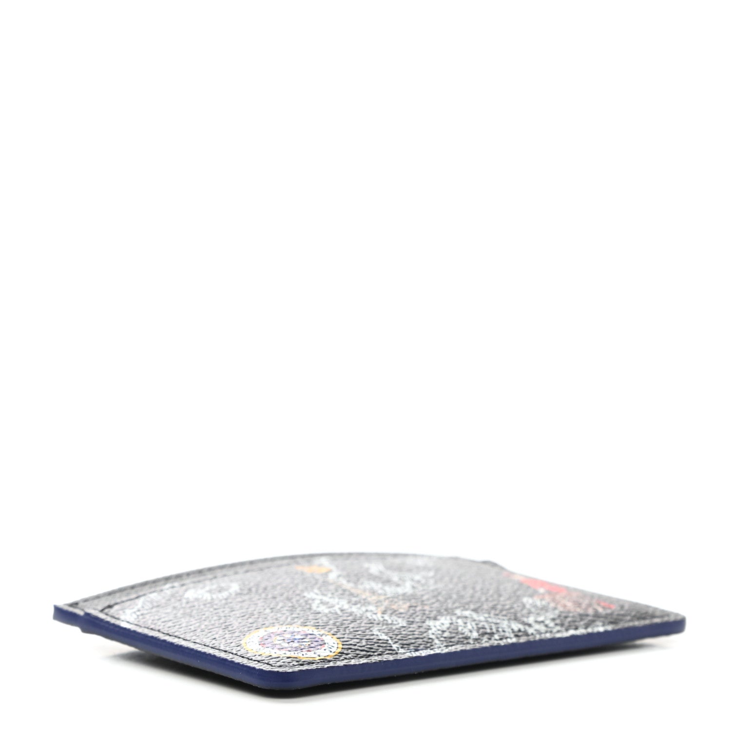 Louis Vuitton Damier Graphite World Map Porte Cartes Simple 4 of 7