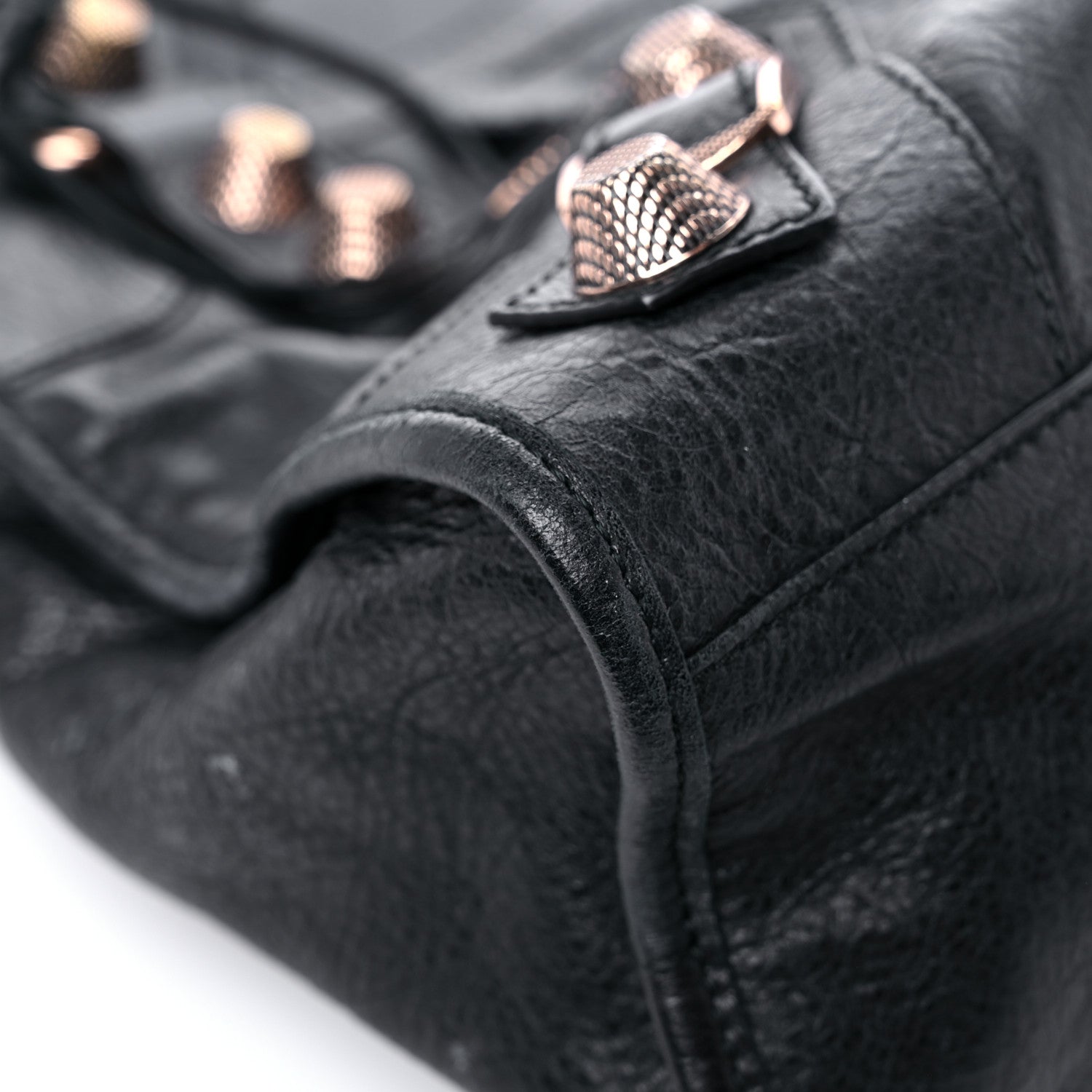 Balenciaga Agneau Giant 21 Rose Gold Hardware City Black 8 of 9
