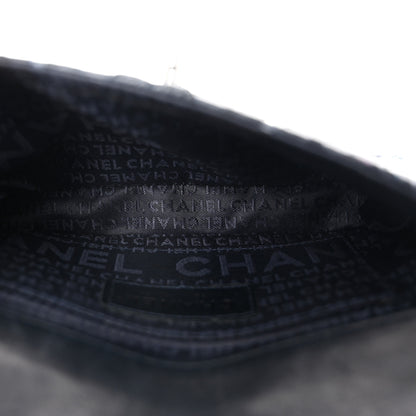 Chanel Snakeskin 3 Chain Flap Dark Blue 5 of 10