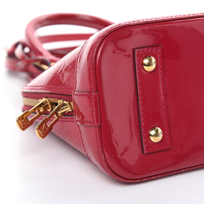 Louis Vuitton Vernis Alma BB Rose Indien 9 of 15