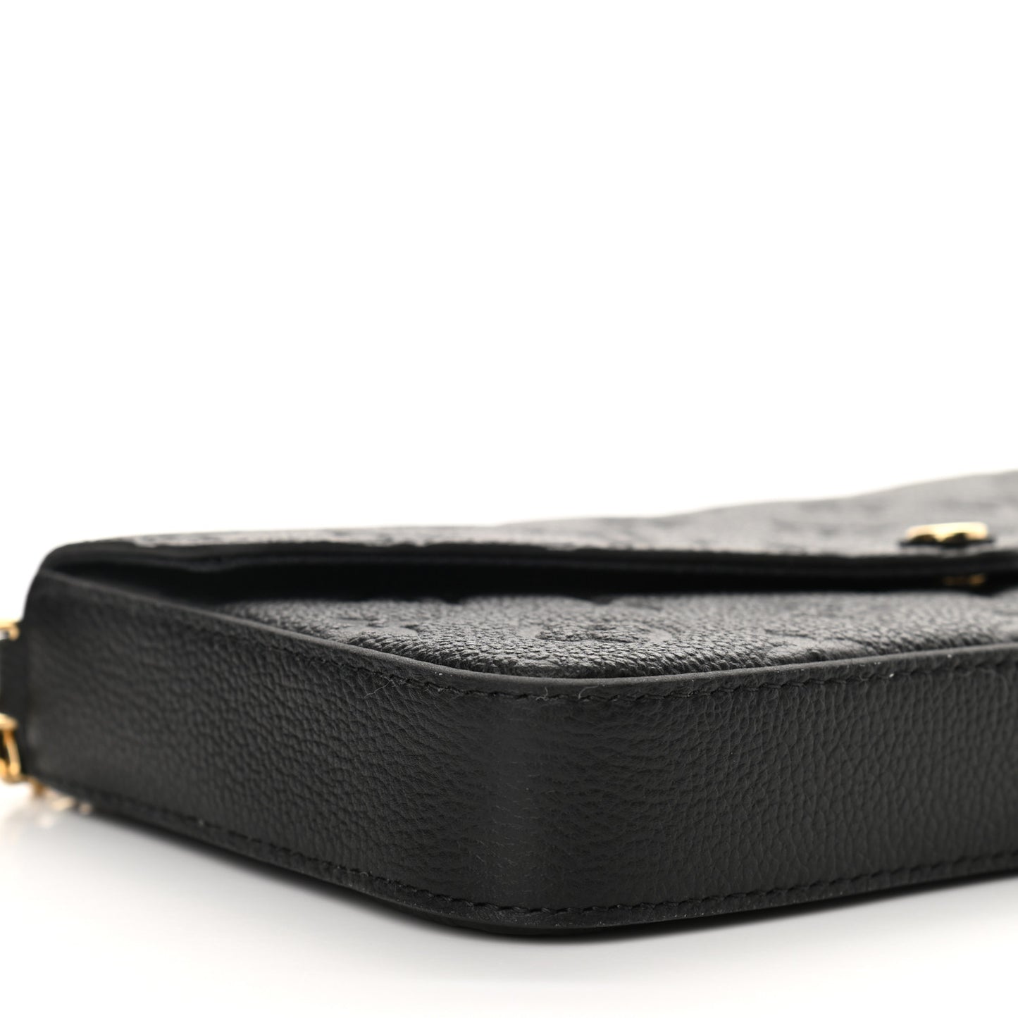 Empreinte Pochette Felicie Chain Wallet Black