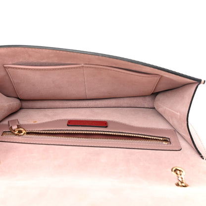 Valentino Garavani Vitello Medium Rockstud Demilune Shoulder Bag Lipstick 5 of 18