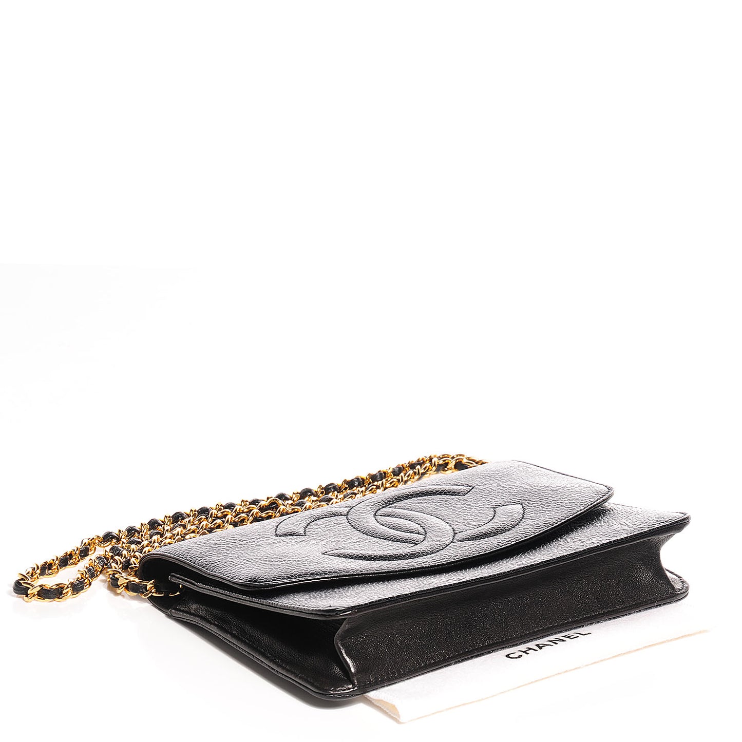 Caviar Timeless CC Wallet on Chain WOC Black