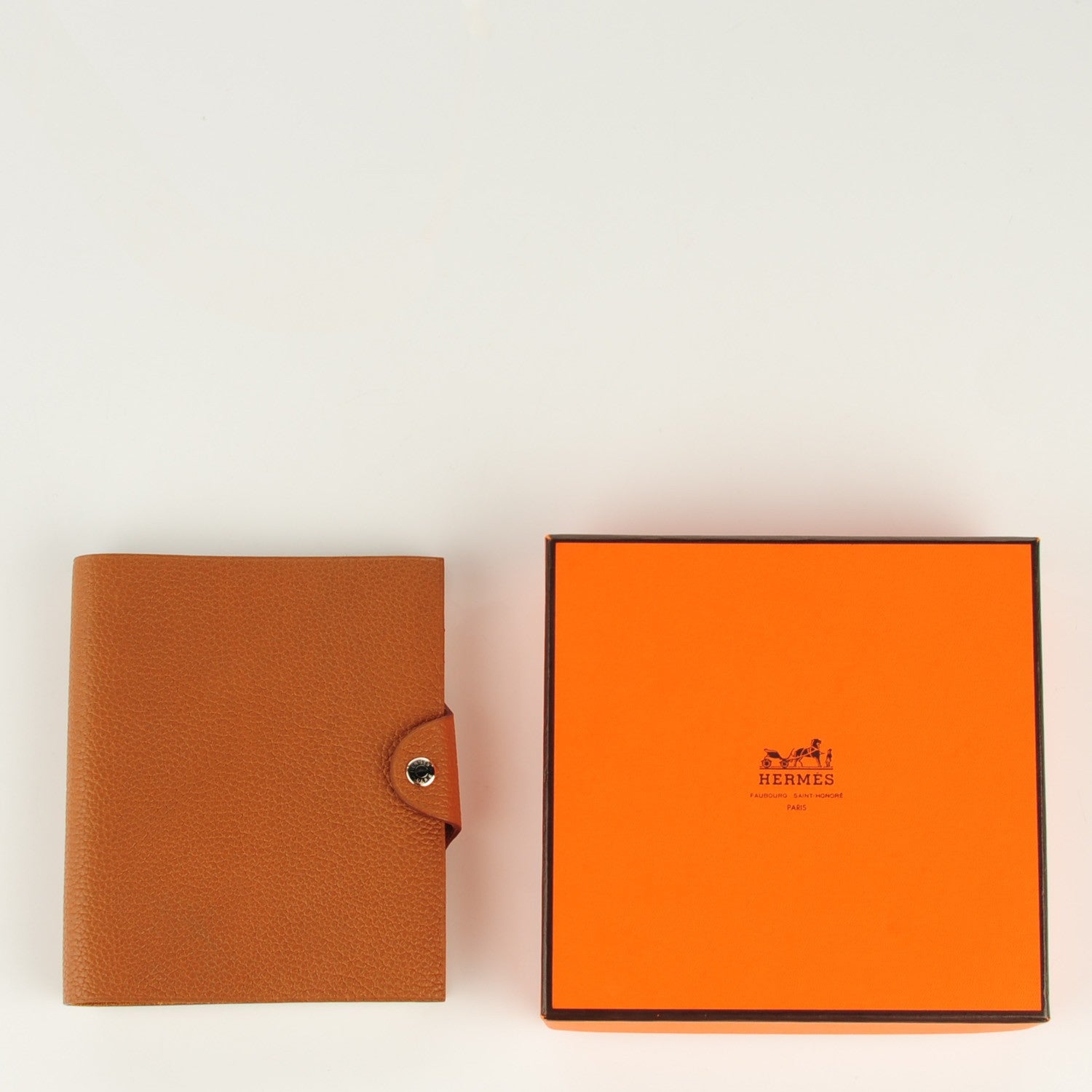 Hermes Togo Ulysse PM Notebook Cover Gold 7 of 7