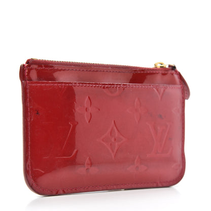 Louis Vuitton Vernis Key Pouch Pomme D'Amour 3 of 9