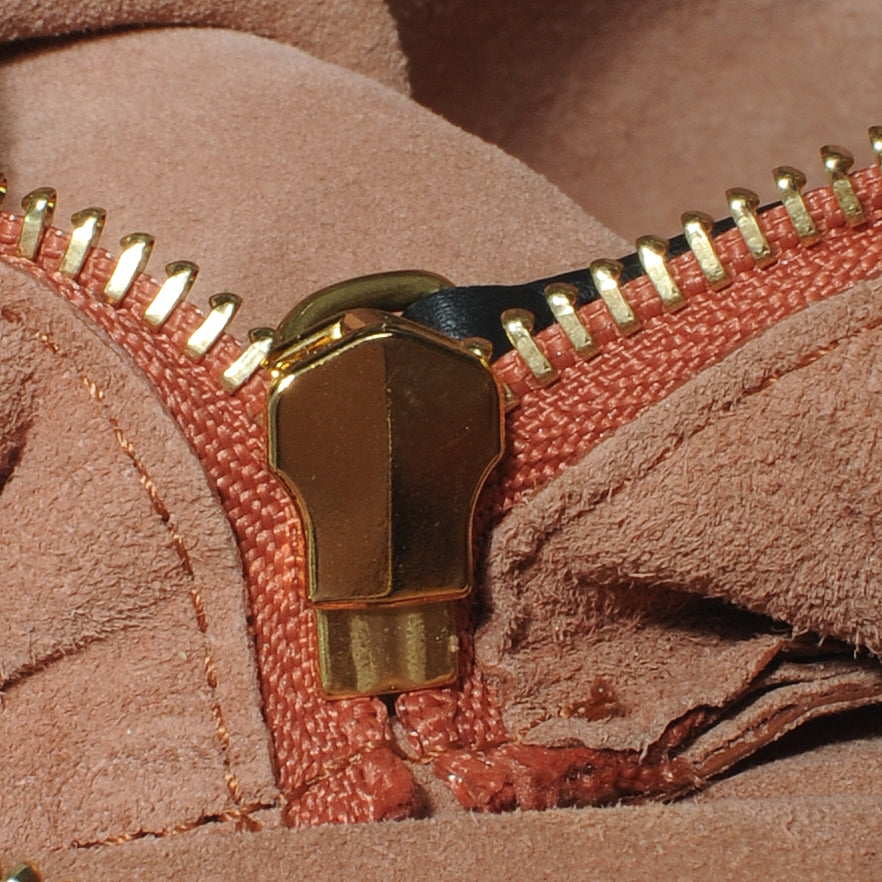 Smooth Calfskin Mini Envelope Luggage Anthracite