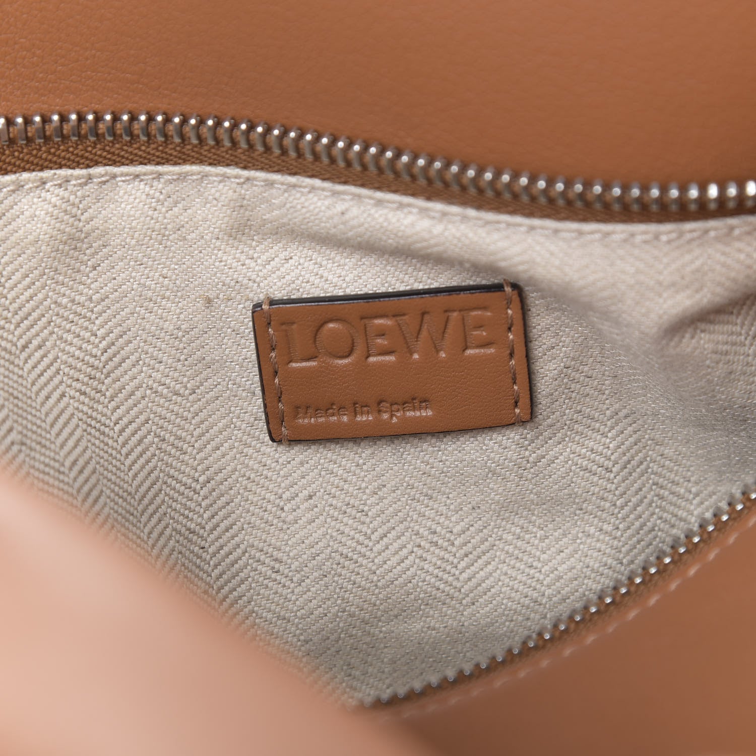 Loewe Calfskin Medium Puzzle Bag Brown 579448 – FASHIONPHILE
