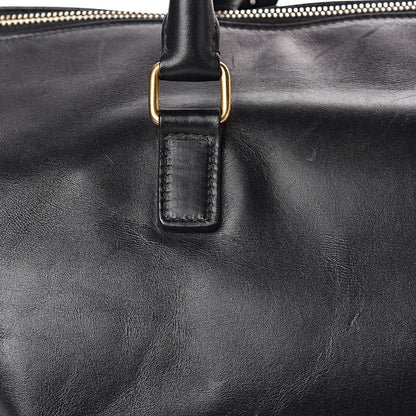Saint Laurent Calfskin Classic Duffle 12 Black 13 of 18