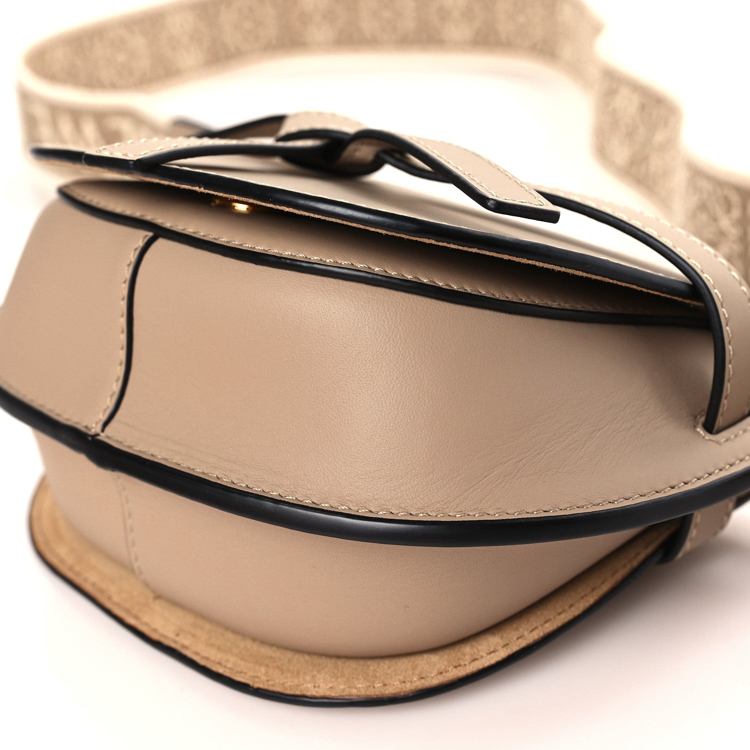 Loewe Calfskin Jacquard Mini Gate Dual Bag Sand 9 of 9
