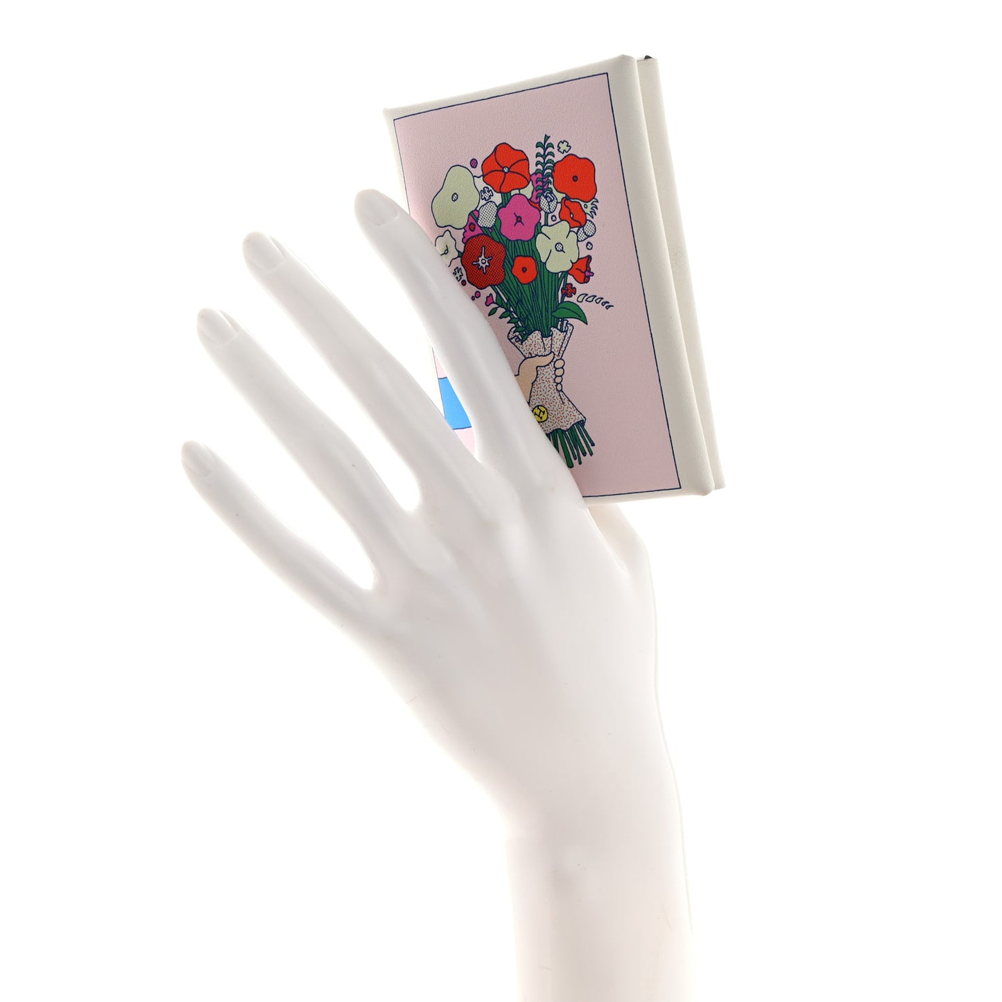 Swift Bouquet Calvi Duo Card Case White Multicolor