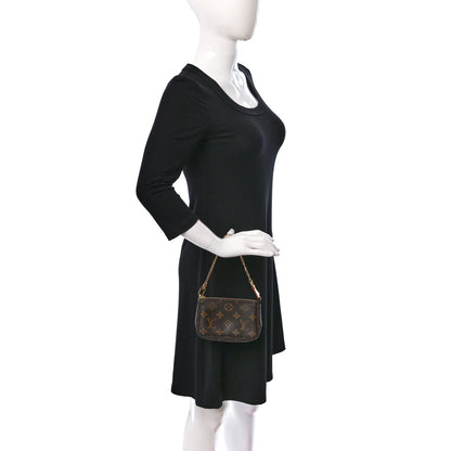 Louis Vuitton Monogram Mini Pochette Accessories 2 of 8