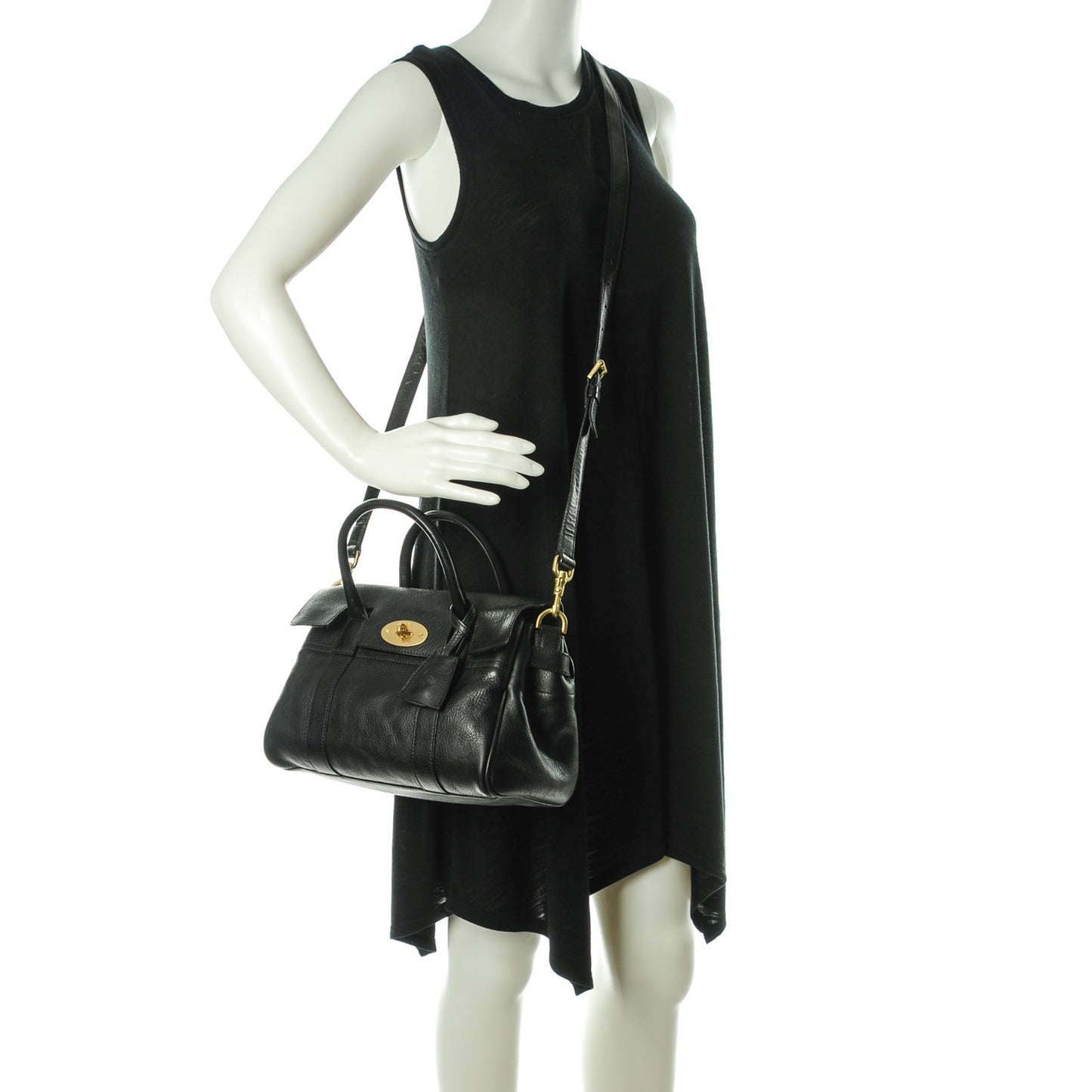 Classic Grain Small Bayswater Black