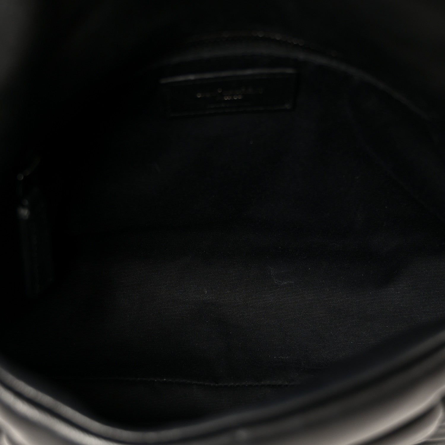 Saint Laurent Lambskin Quilted Monogram Monochrome Small Loulou Puffer Chain Satchel Black 5 of 11