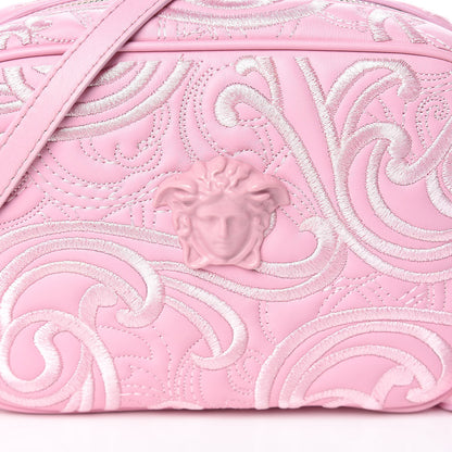Versace Nappa Barocco Quilted Camera Bag Rosa 7 of 9