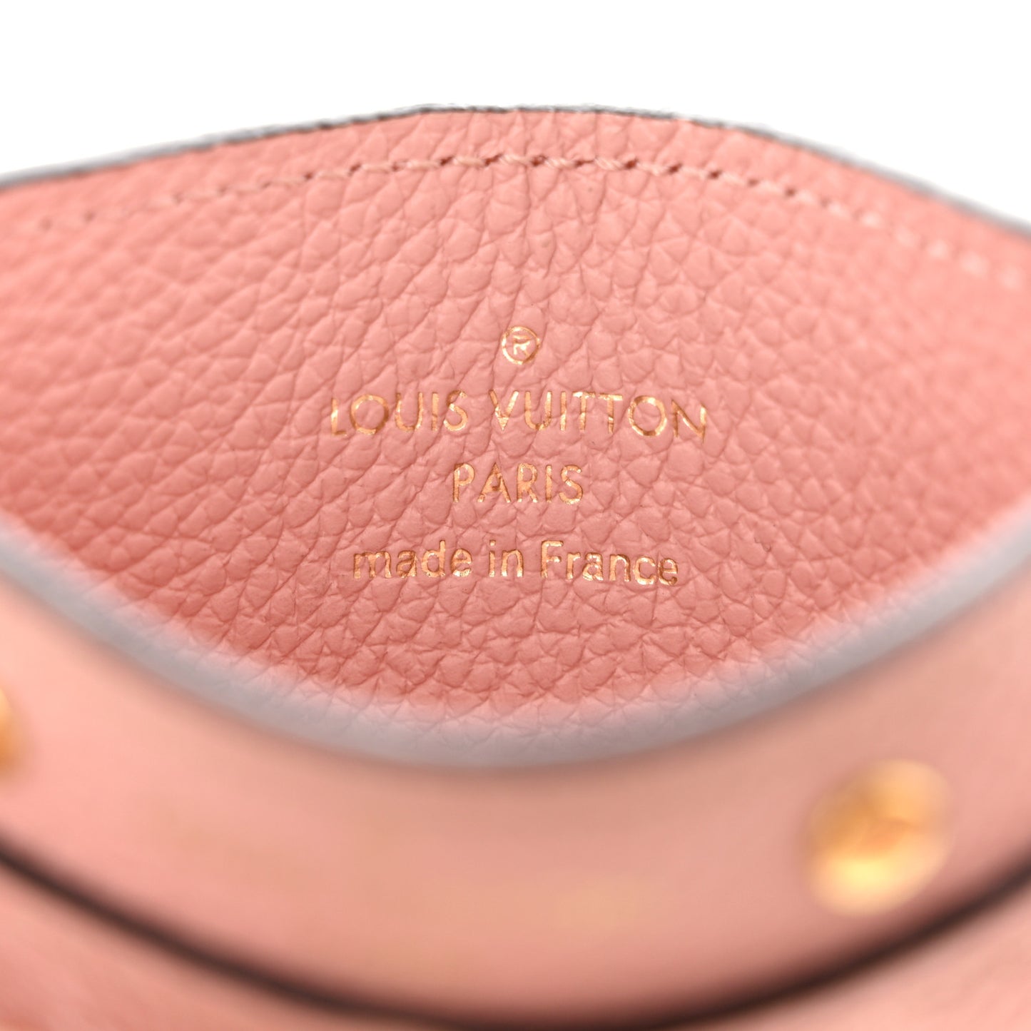 Empreinte Card Holder Rose Poudre