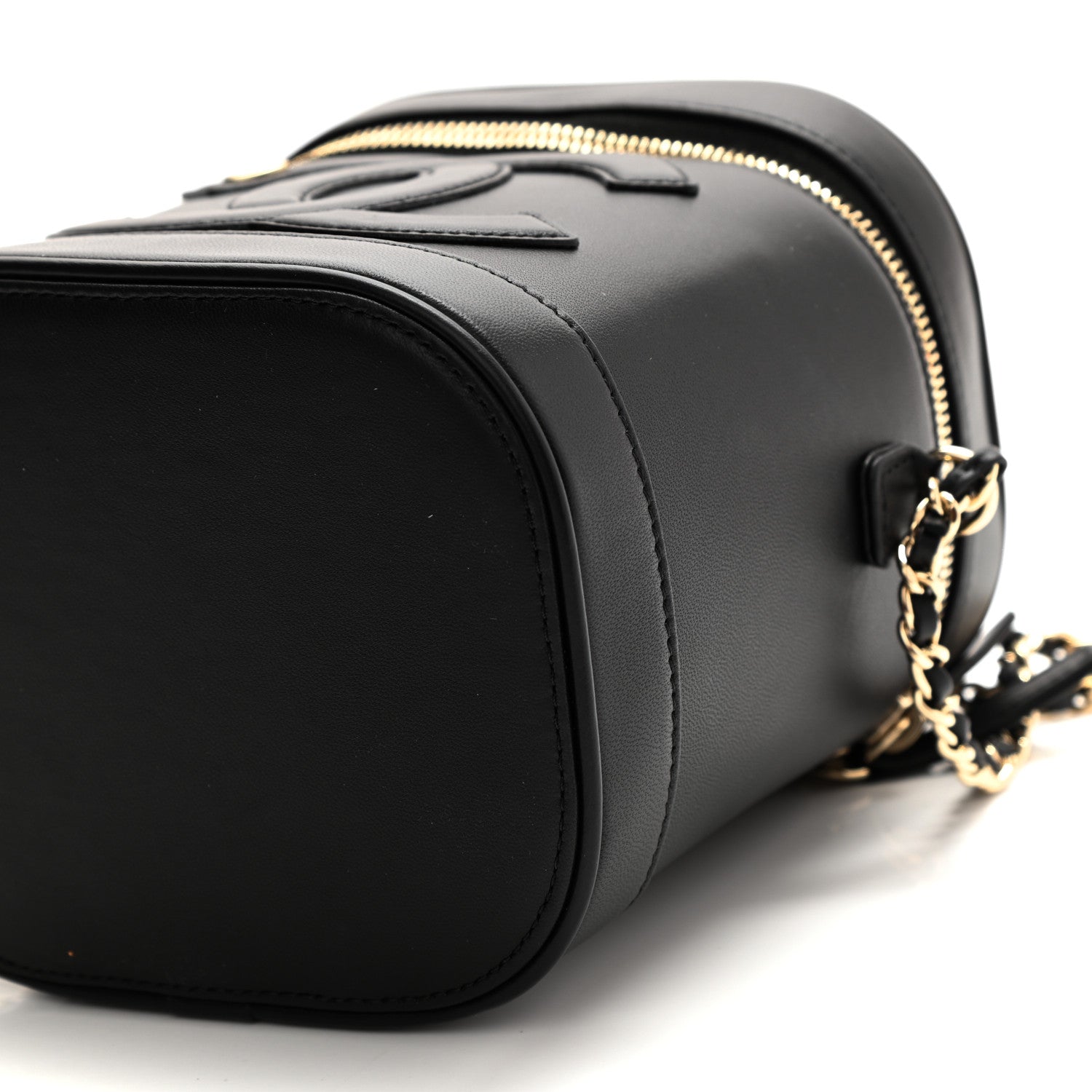 Chanel Lambskin Timeless Vanity Cosmetic Case Black 8 of 9