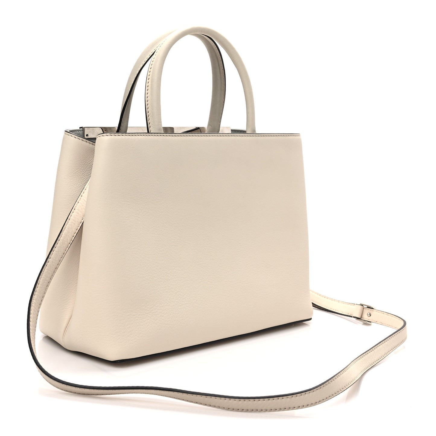 Vitello Dolce Century Petite 2Jours Tote Camelia Ghiaccio