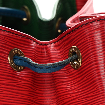 Louis Vuitton Epi Petit Bi-Color Noe Borneo Castillan Red 16 of 16