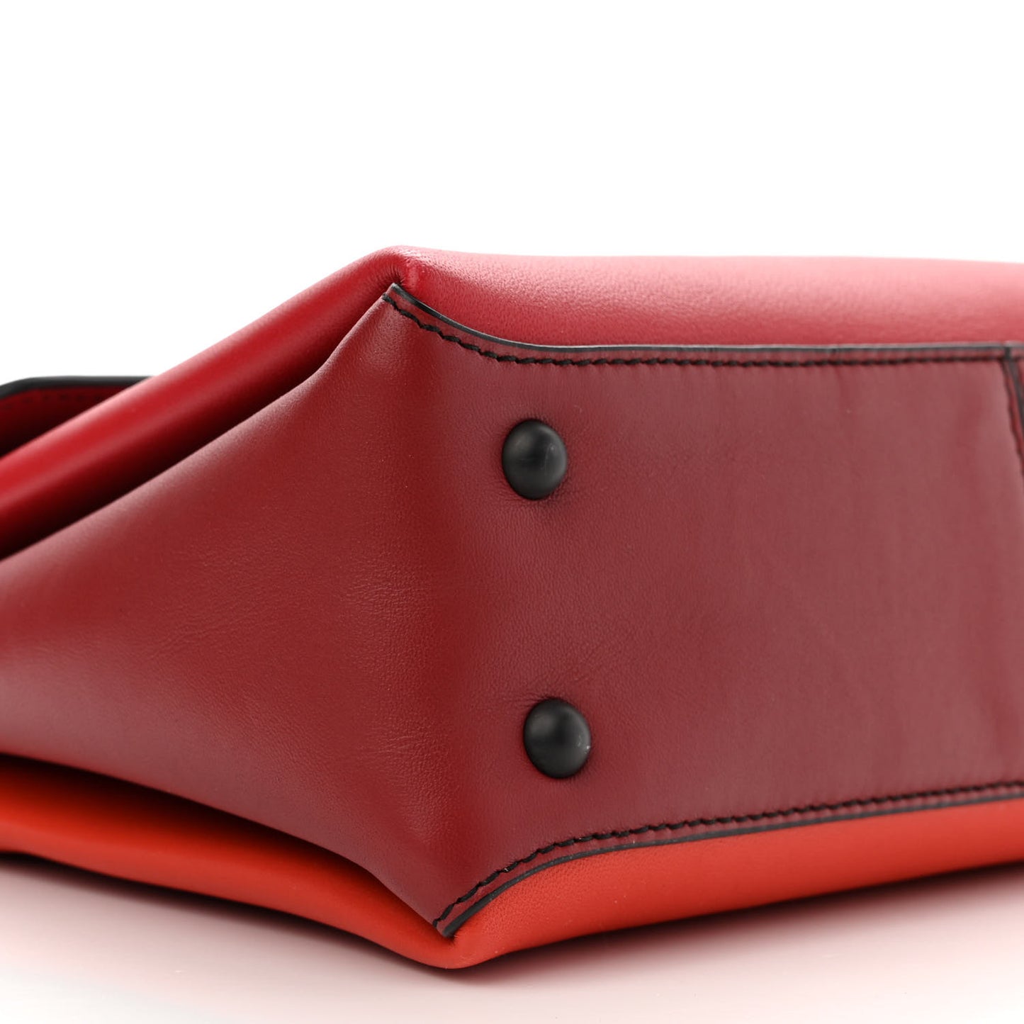 Nappa Small Piazza Bag Red