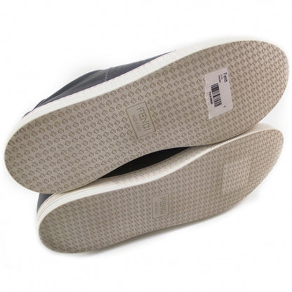 Fendi Vitello Perforated Sneakers 8 Grigio 5 of 8