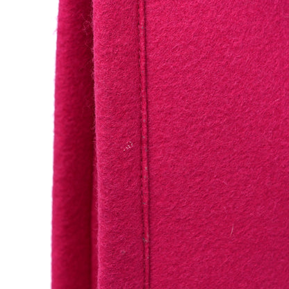Saint Laurent Wool Rive Gauche Tote Fuchsia 10 of 10