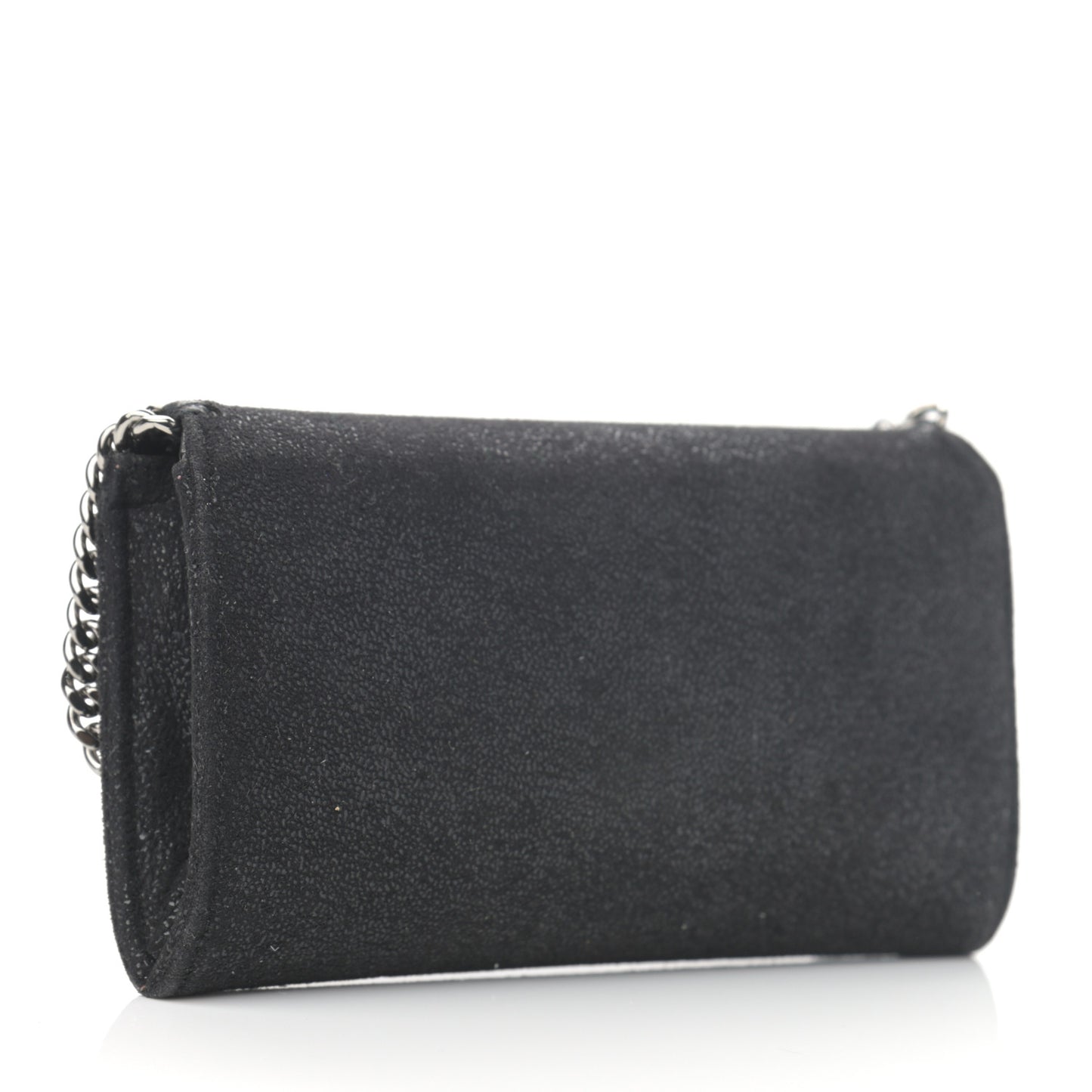 Shaggy Deer Falabella Flap Wallet Black