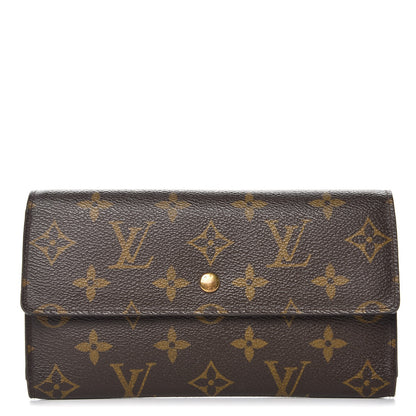 Louis Vuitton Monogram Porte Tresor International Wallet 1 of 9