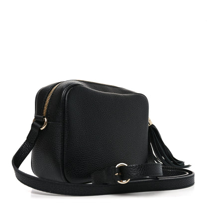 Gucci Pebbled Calfskin Small Soho Disco Bag Black 3 of 10
