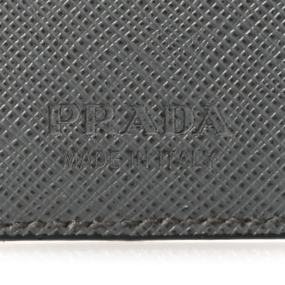 Prada Saffiano Tri-Color Bi-Fold Wallet Baltico Girasole Marmo 6 of 10