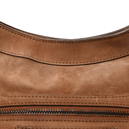 Balenciaga Waxed Suede Calfskin Classic Hardware Medium Le City Camel 8 of 10