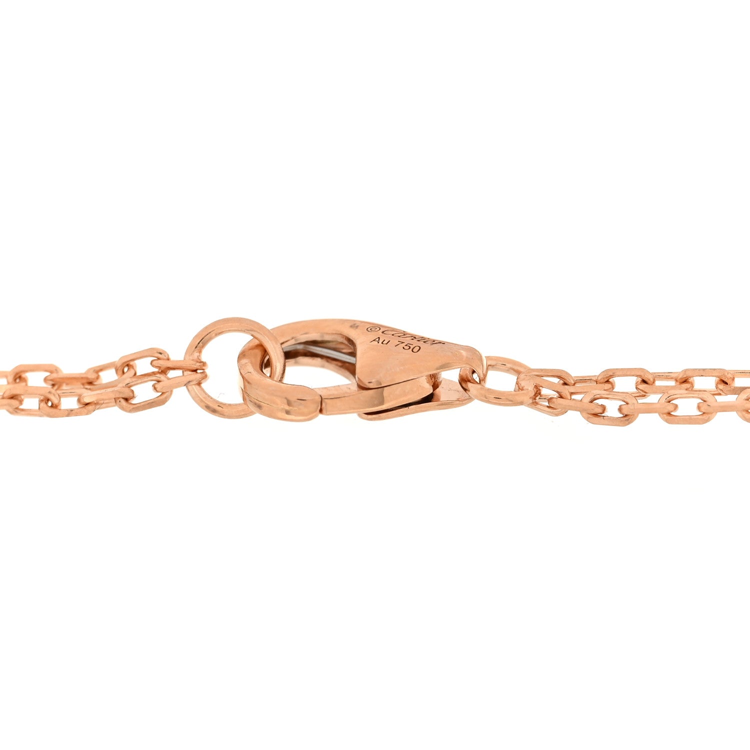 Cartier 18K Pink Gold Diamond LOVE Bracelet 3 of 3