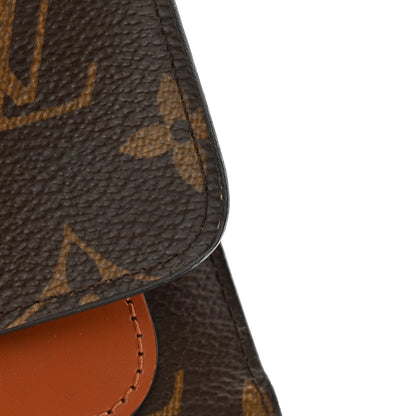 Louis Vuitton Monogram Flower Lock Compact Wallet Caramel 12 of 12