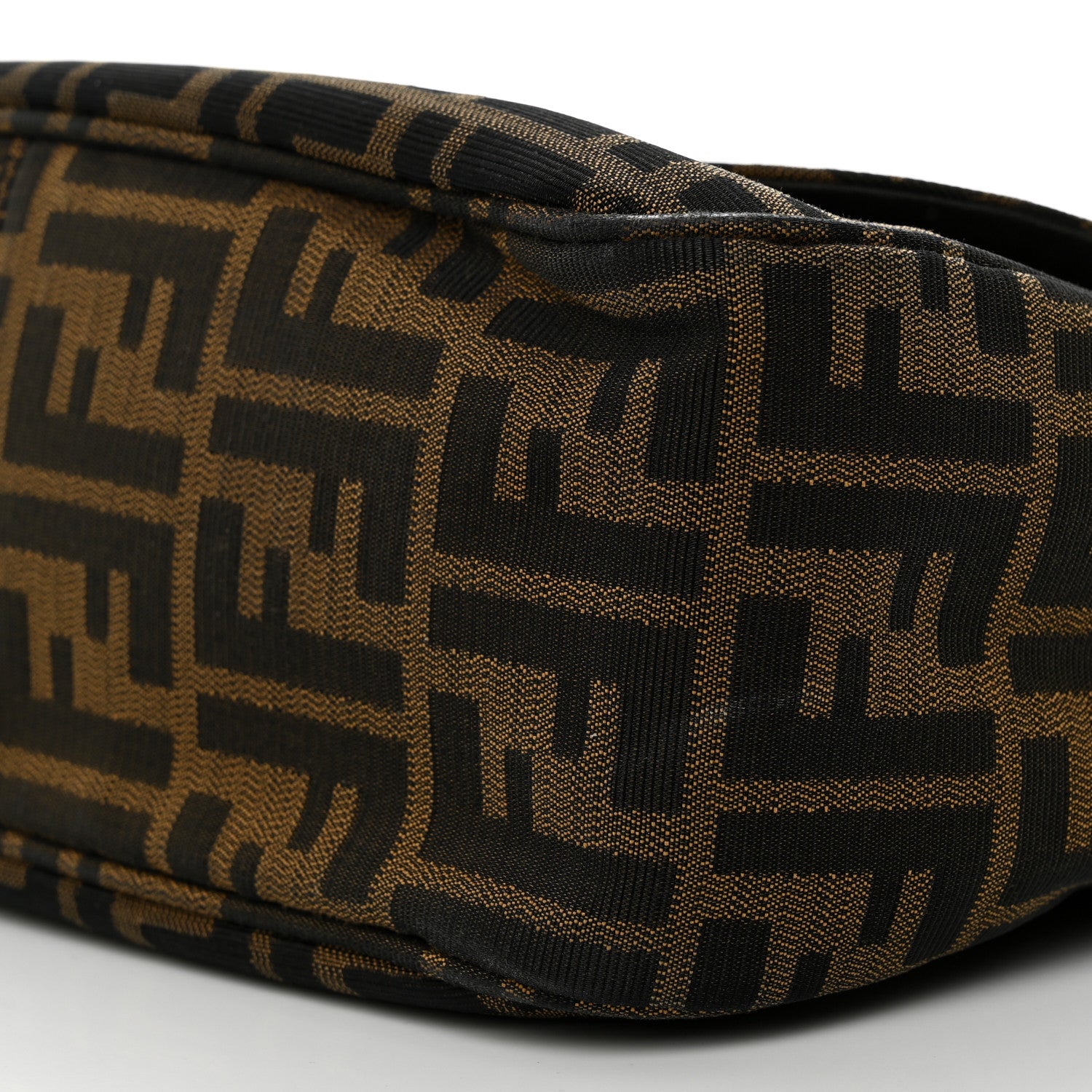 Fendi Zucca Vitello Artic Messenger Bag Tobacco Castagna 11 of 13