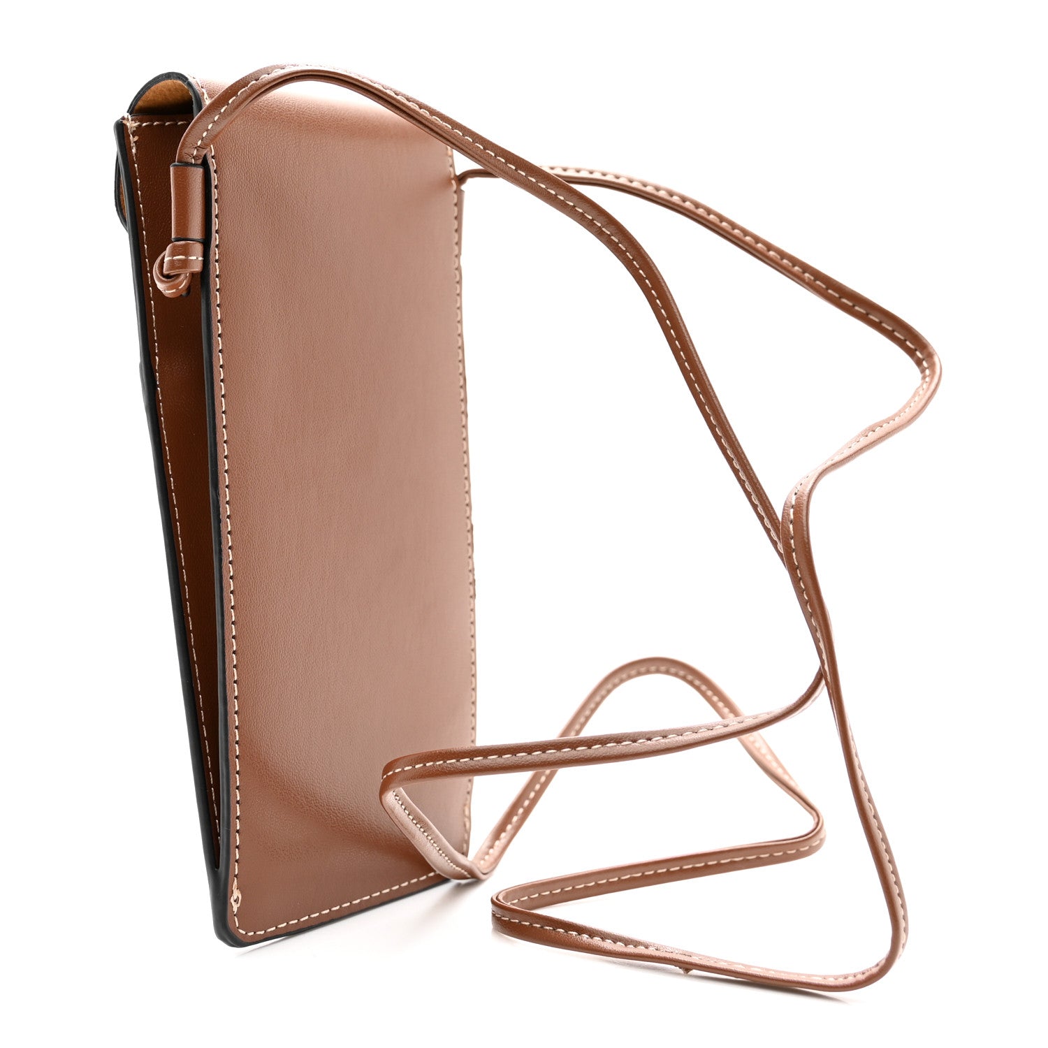 Celine Smooth Calfskin Sunglasses Pouch Tan 2 of 12