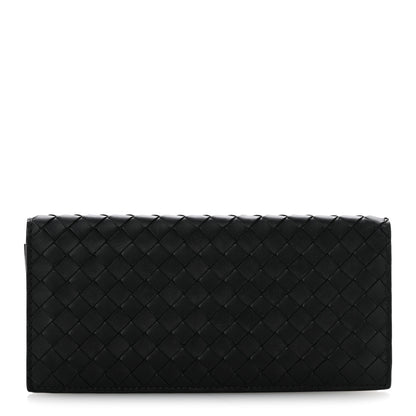 Bottega Veneta Nappa Intrecciato Wallet Black 1 of 8