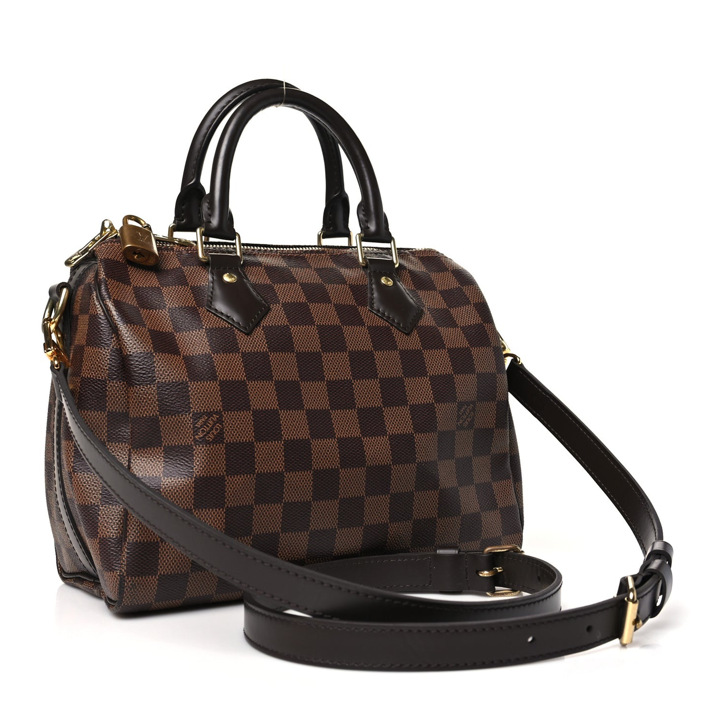 Damier Ebene Speedy Bandouliere 25