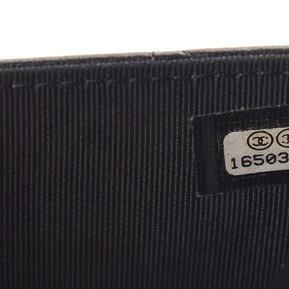Chanel Lambskin Quilted Wallet On Chain WOC Black 8 of 10