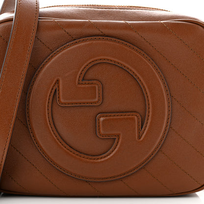 Gucci Sakai Be Green Calfskin Diagonal Stitched Small Blondie Shoulder Bag Cuir 8 of 12