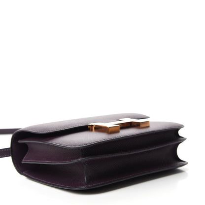 Hermes Epsom Constance 18 Raisin 4 of 11