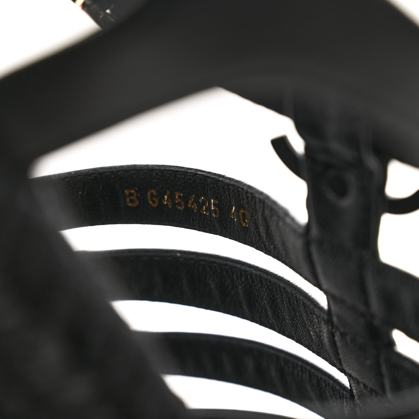 Lambskin Espadrille Sandals 40 Black