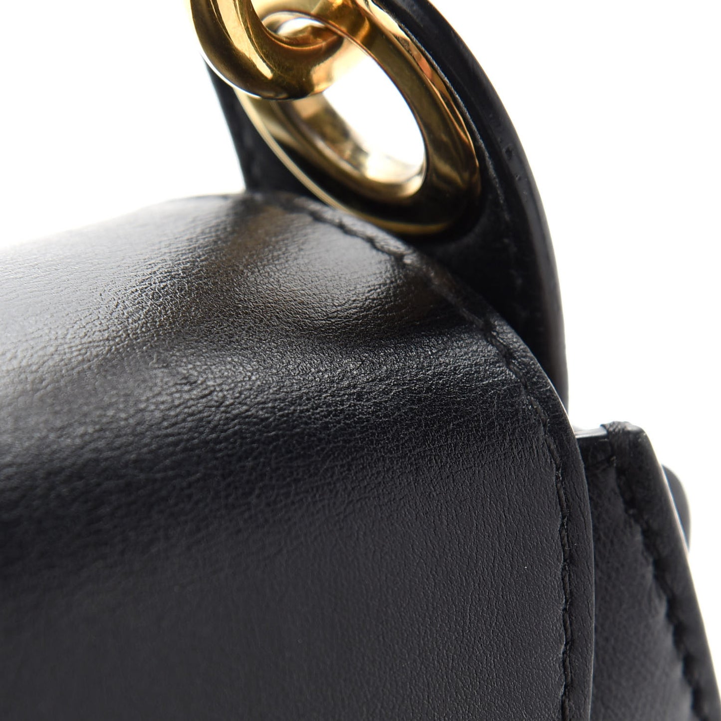 Calfskin Small Tess Bag Black