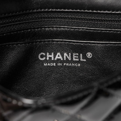 Chanel Patent Calfskin Quilted Mini Rectangular Flap Black 6 of 8
