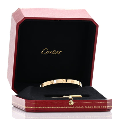 Cartier 18K Yellow Gold LOVE Bracelet 17 5 of 5