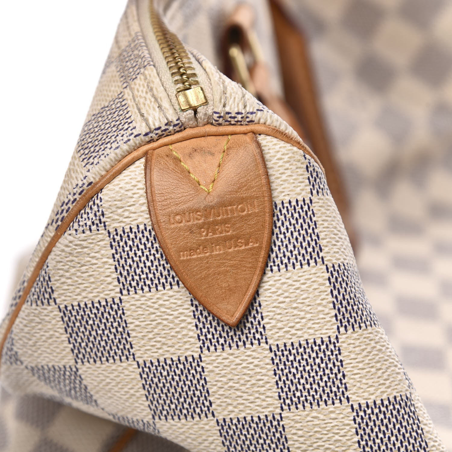 Louis Vuitton Damier Azur Speedy 35 5 of 16