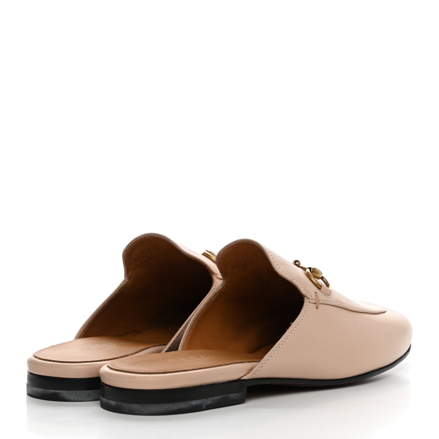 Gucci Malaga Kid Womens Princetown Slippers 36.5 Skin Rose 3 of 9