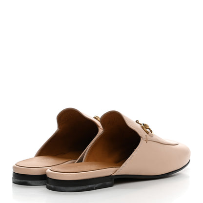 Gucci Malaga Kid Womens Princetown Slippers 36.5 Skin Rose 3 of 9