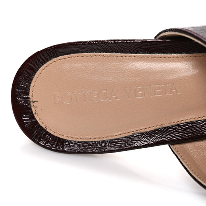 Bottega Veneta Paper Calfskin Stretch Mule Sandals 37.5 Fondant 9 of 9